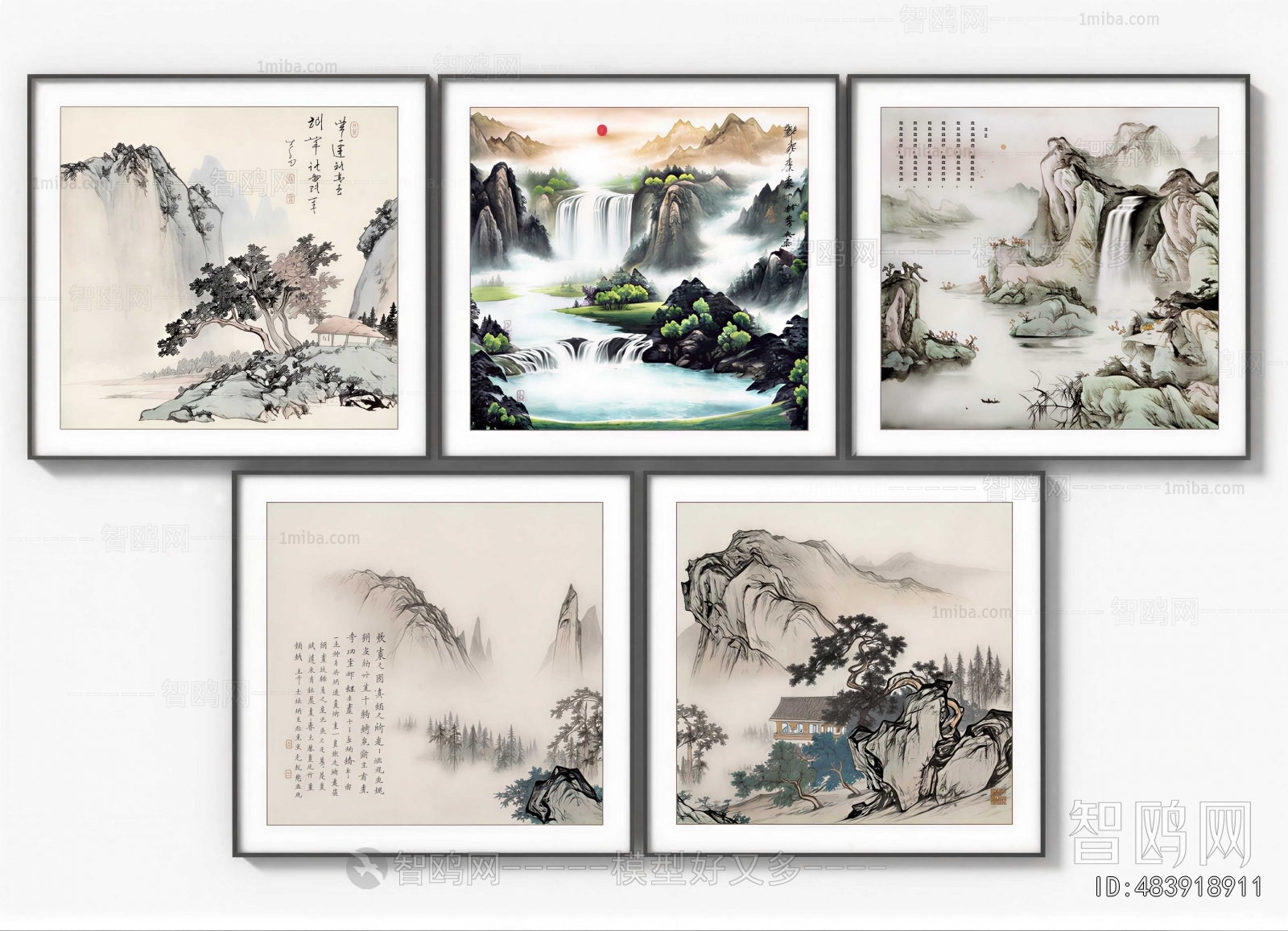 New Chinese Style Painting