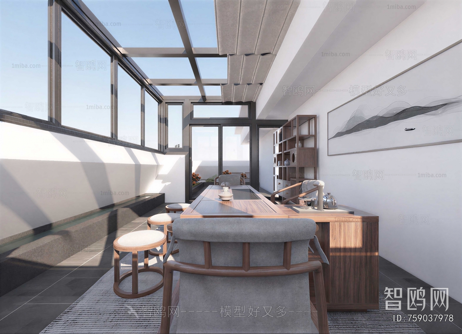 New Chinese Style Tea House