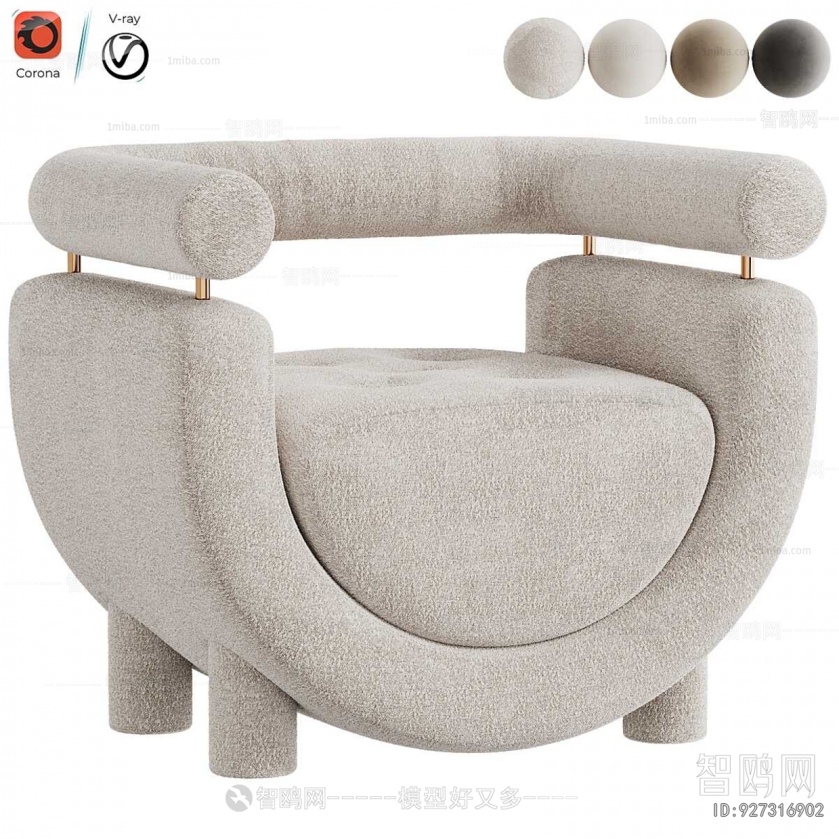 Modern Single Sofa