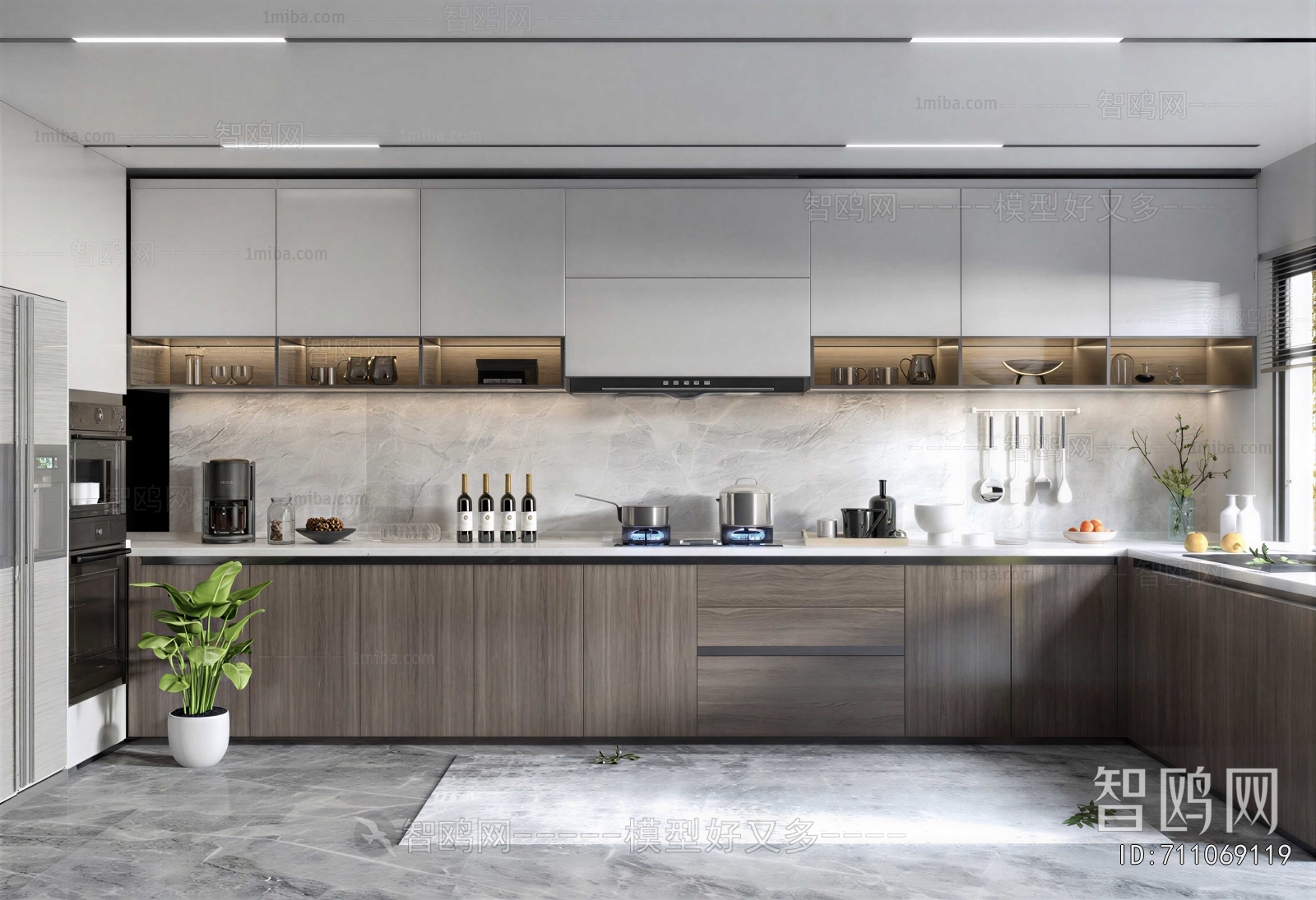 Modern The Kitchen