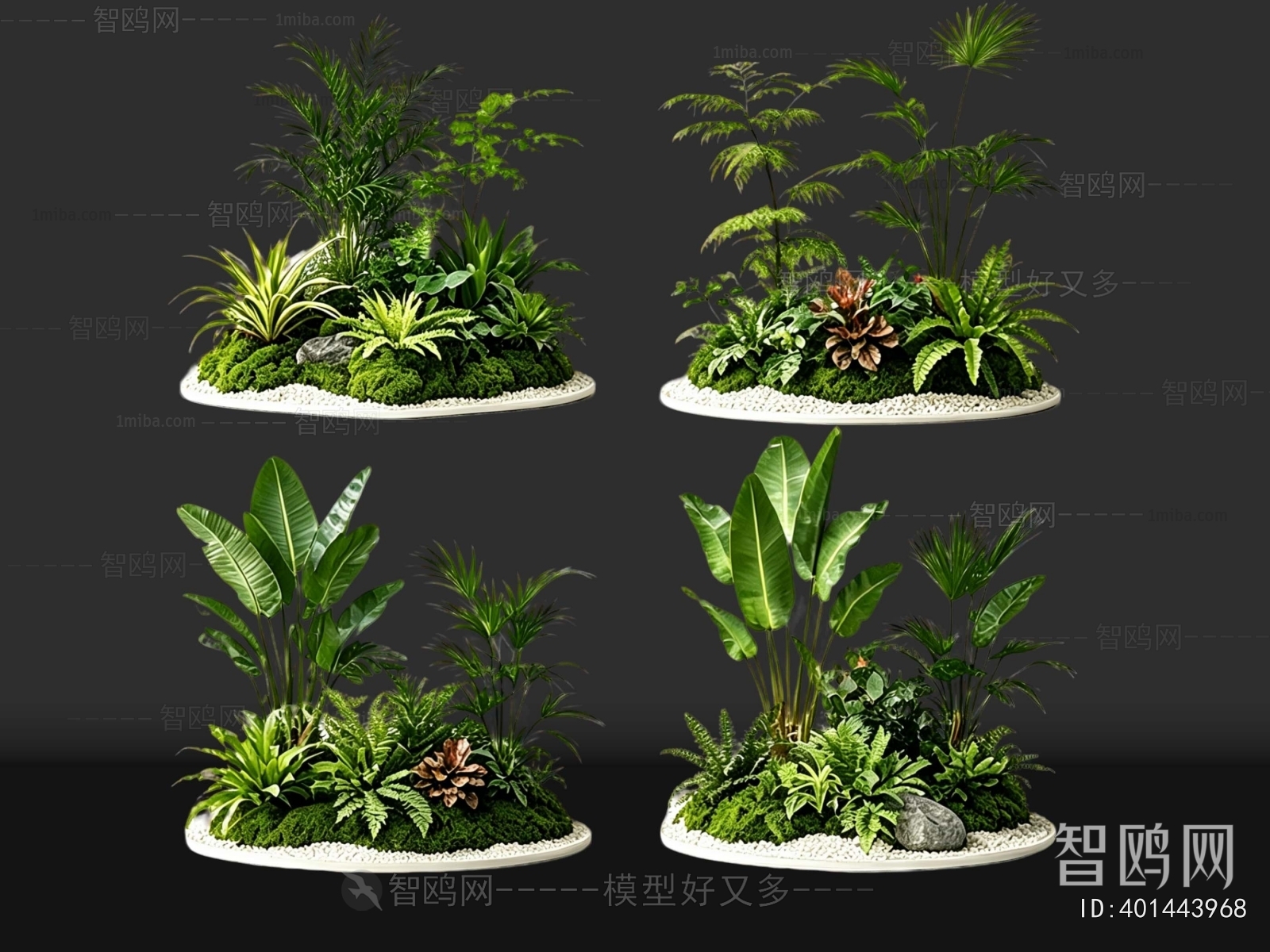 Modern Plant Pile