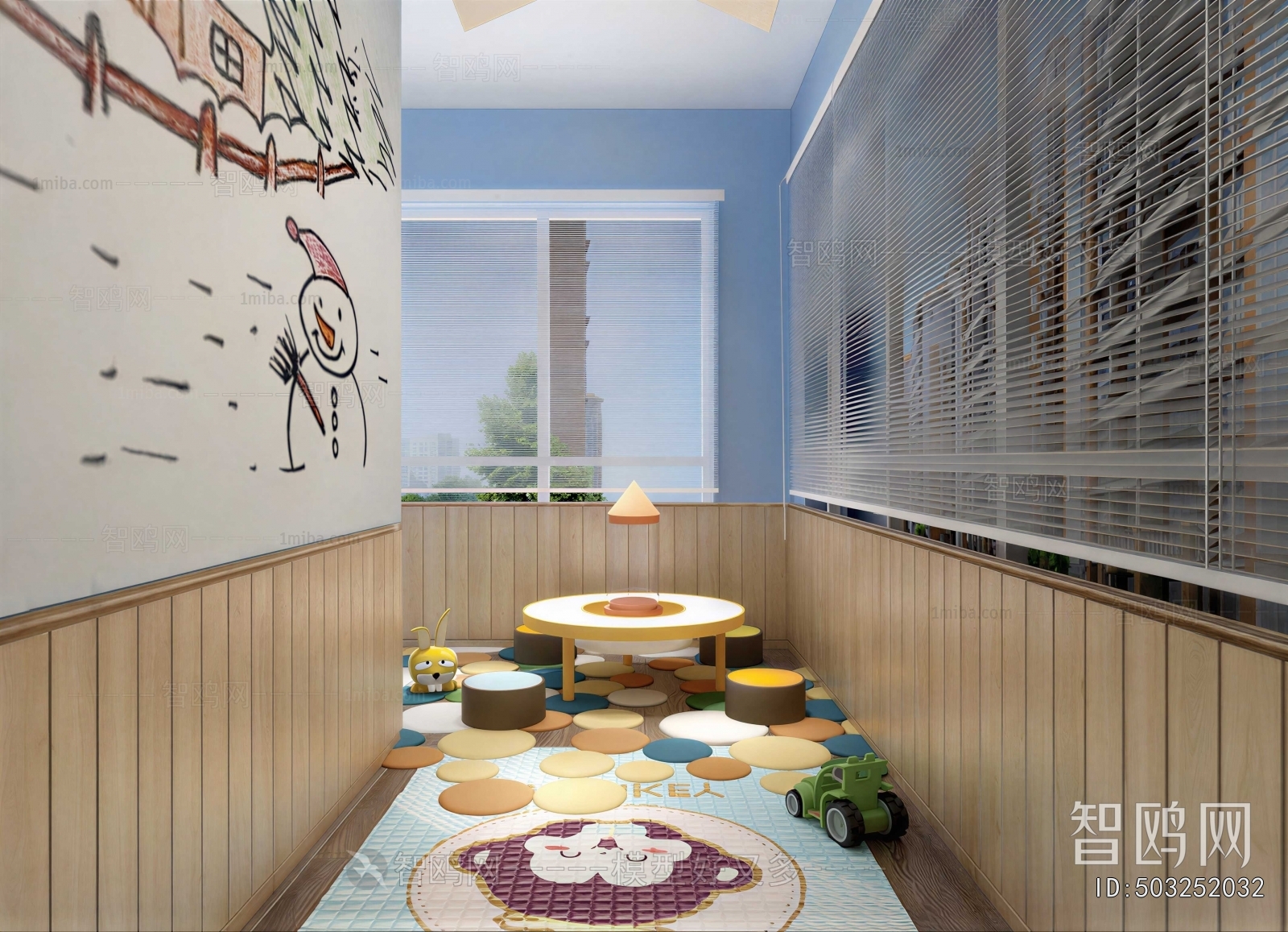 Modern Children's Playroom