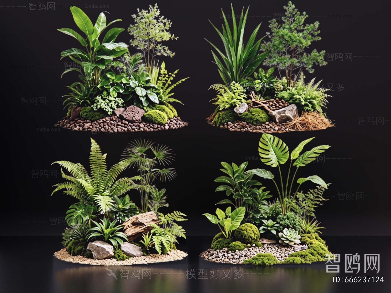 Modern Plant Pile