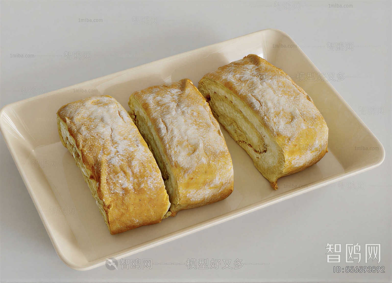 Modern Bread Cake