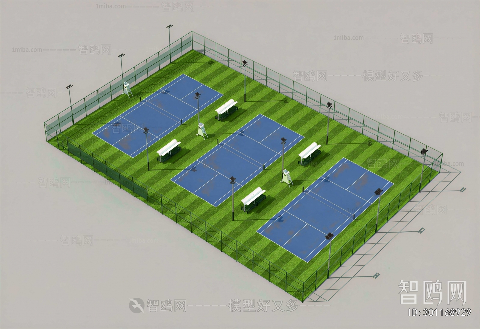Modern Outdoor Sports Stadium