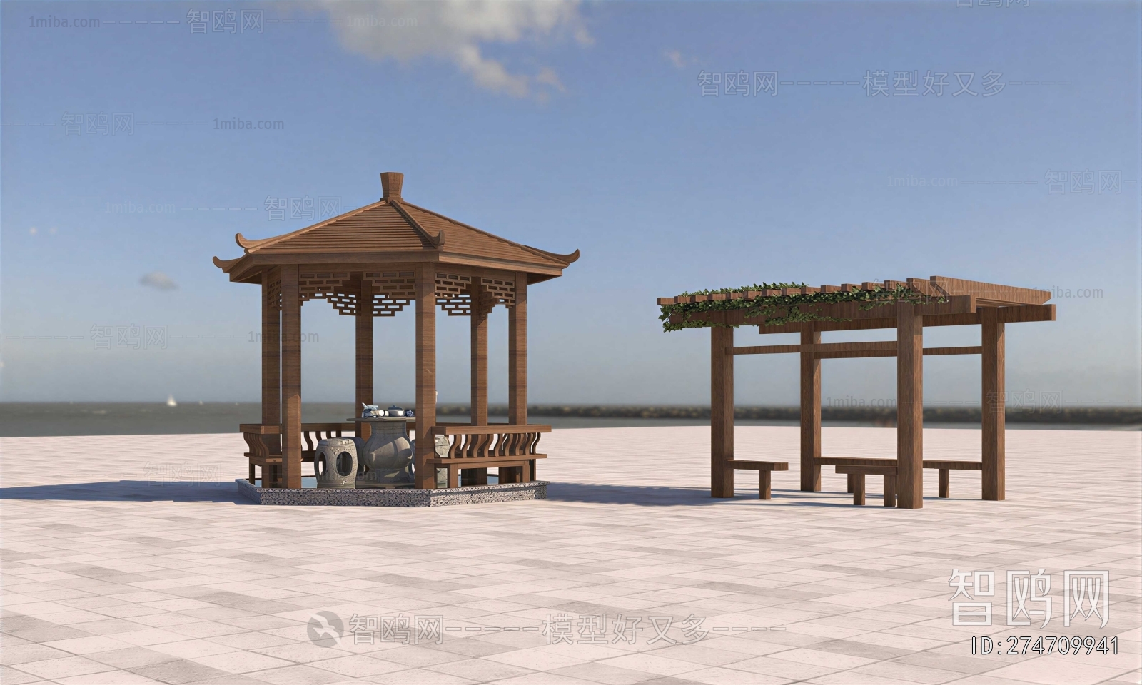 New Chinese Style Pavilion