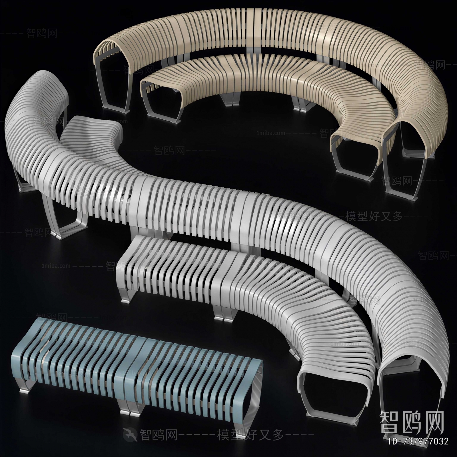 Modern Communal Chair
