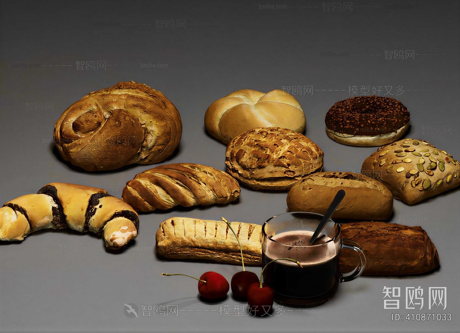 Modern Bread Cake
