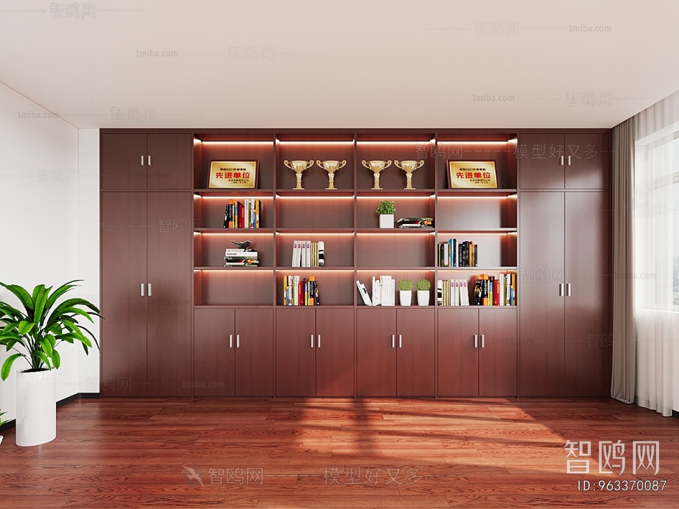 New Chinese Style Decorative Cabinet