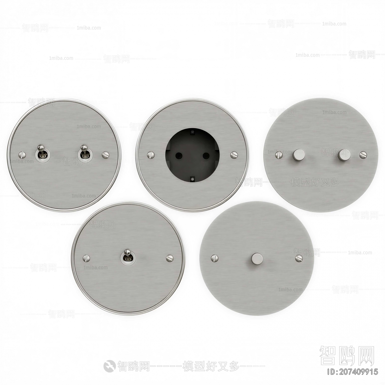 Modern Switch Socket Panel