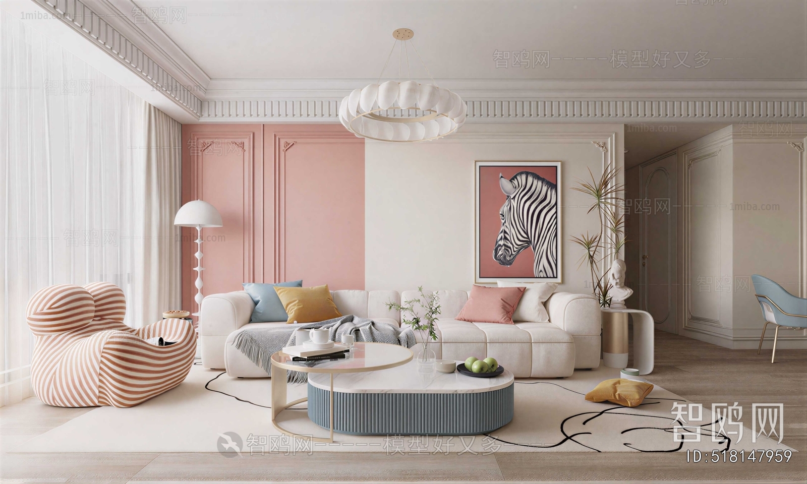 French Style A Living Room