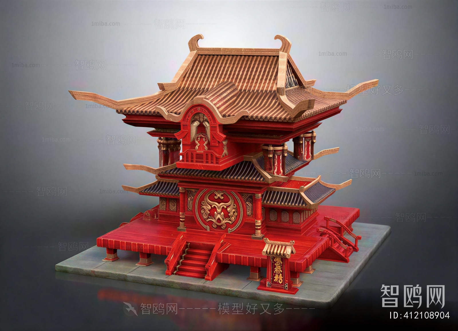 Chinese Style Ancient Architectural Buildings