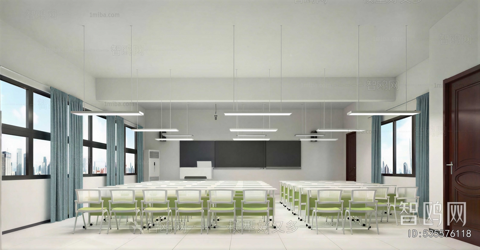 Modern School Classrooms