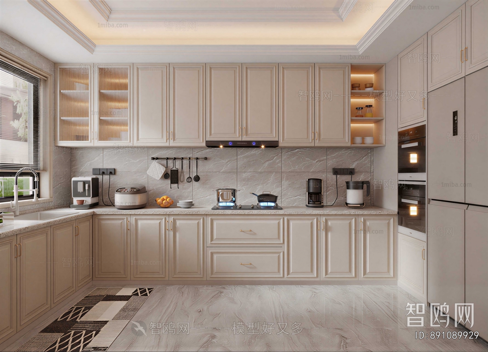 French Style The Kitchen