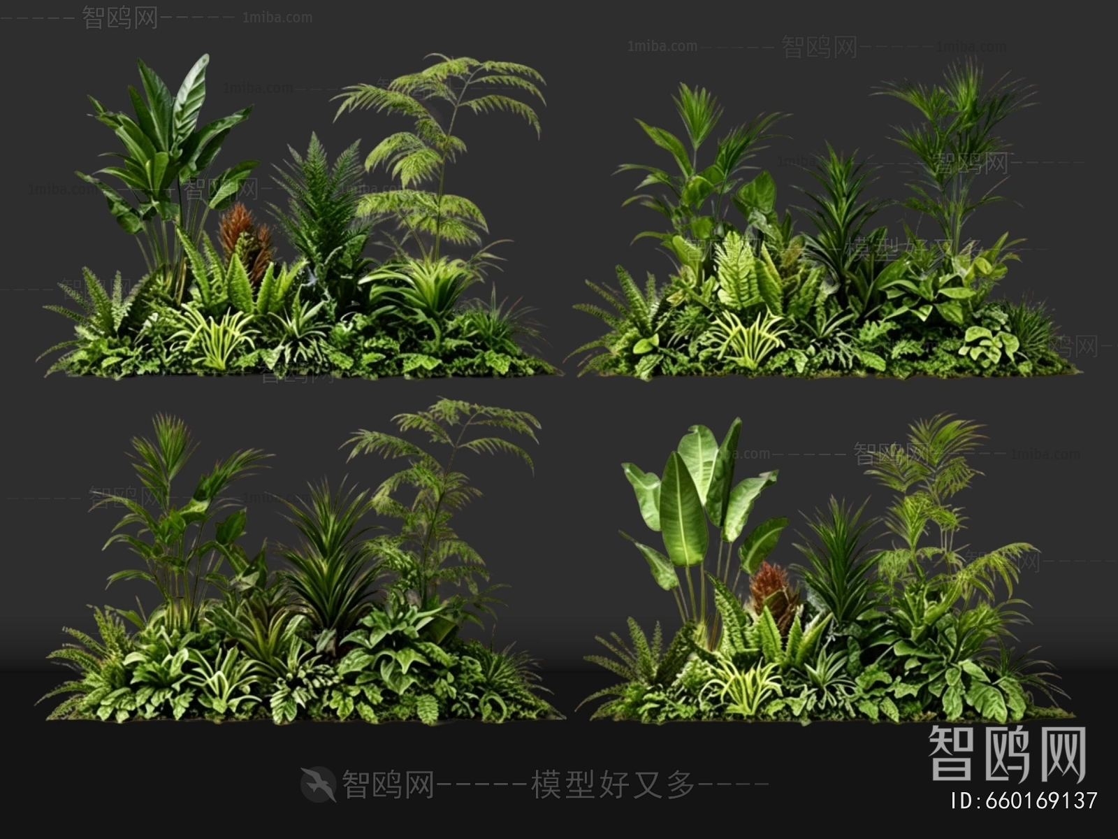 Modern Plant Pile