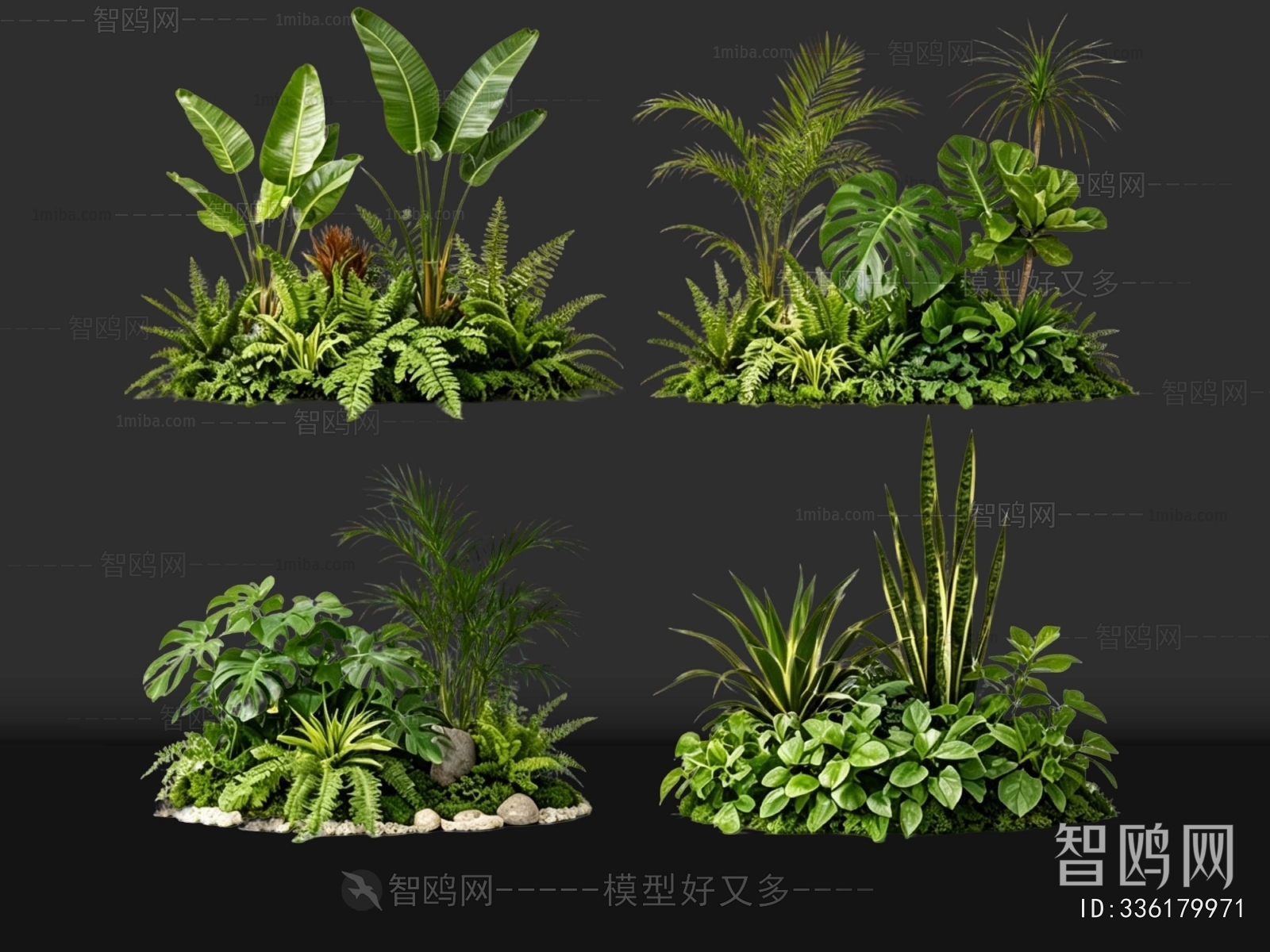 Modern Plant Pile
