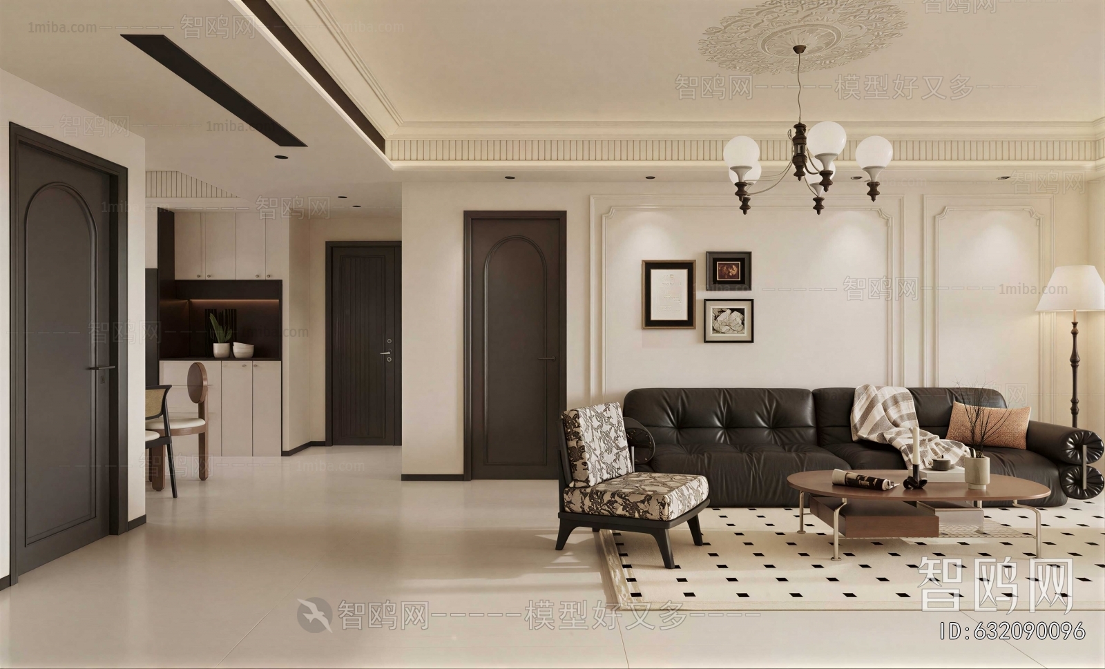 French Style A Living Room