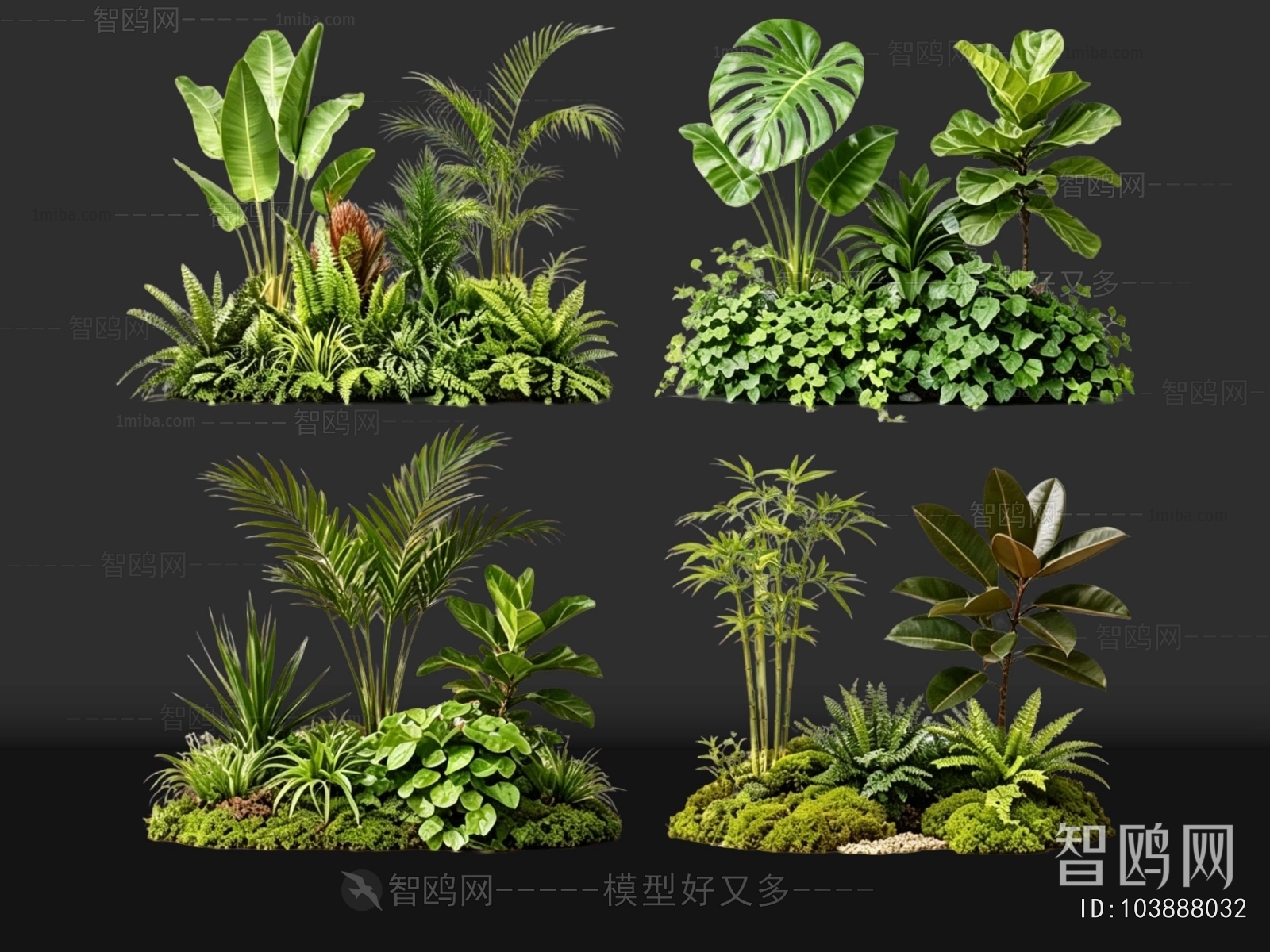 Modern Plant Pile