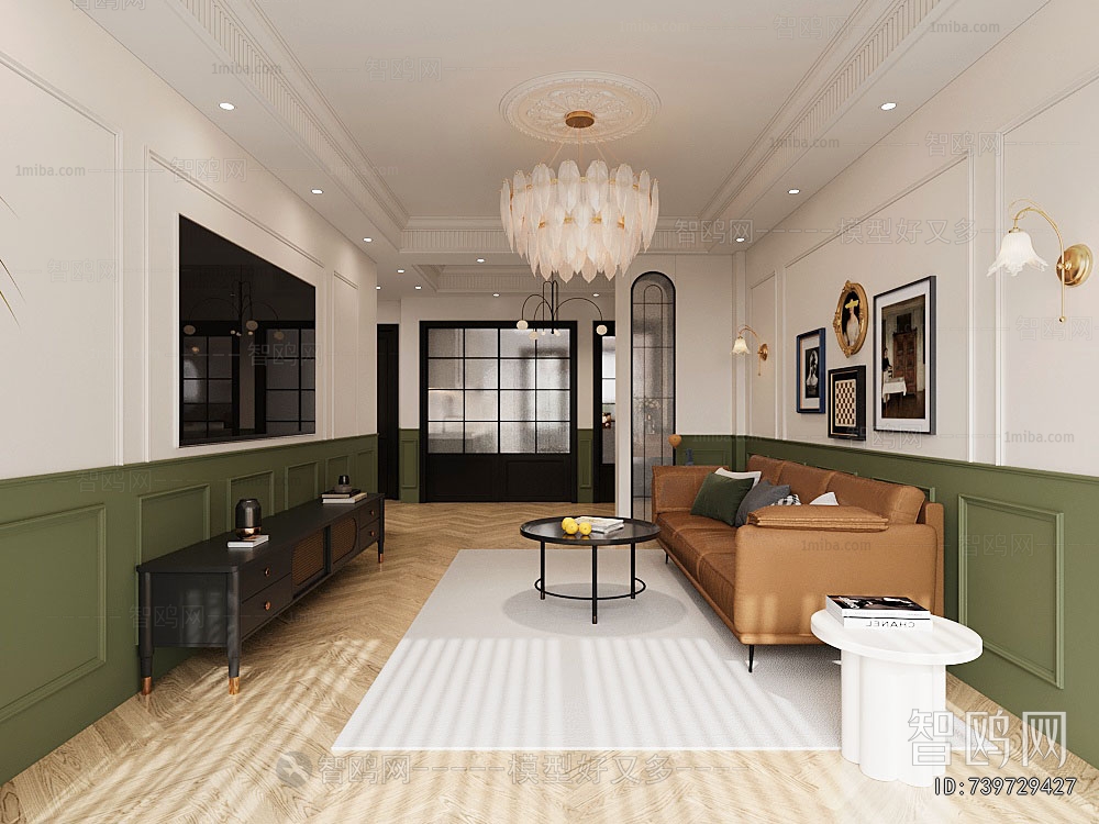 French Style A Living Room