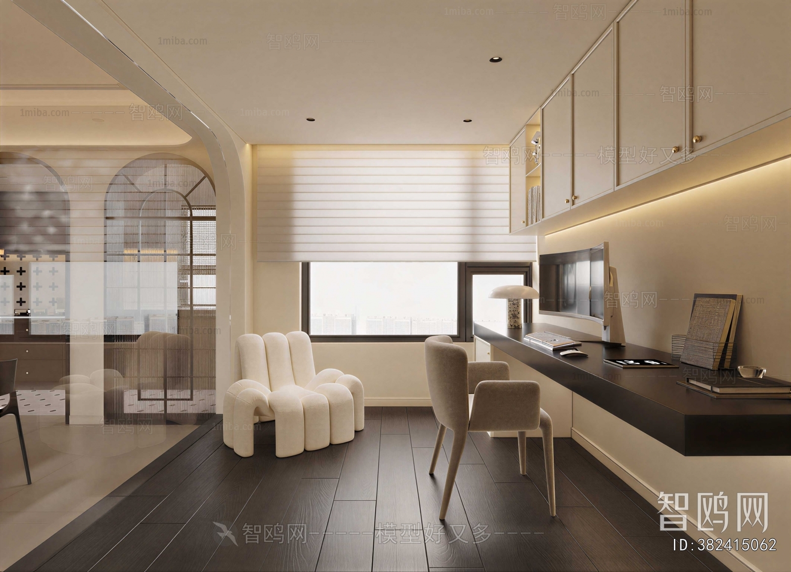 French Style Study Space