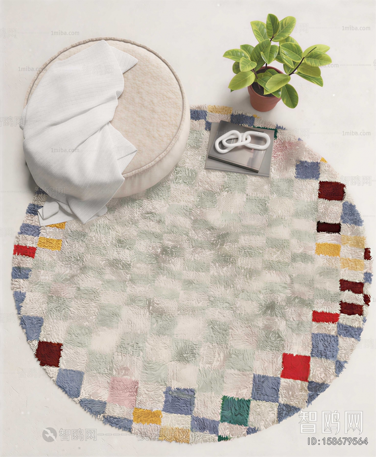 Modern Circular Carpet