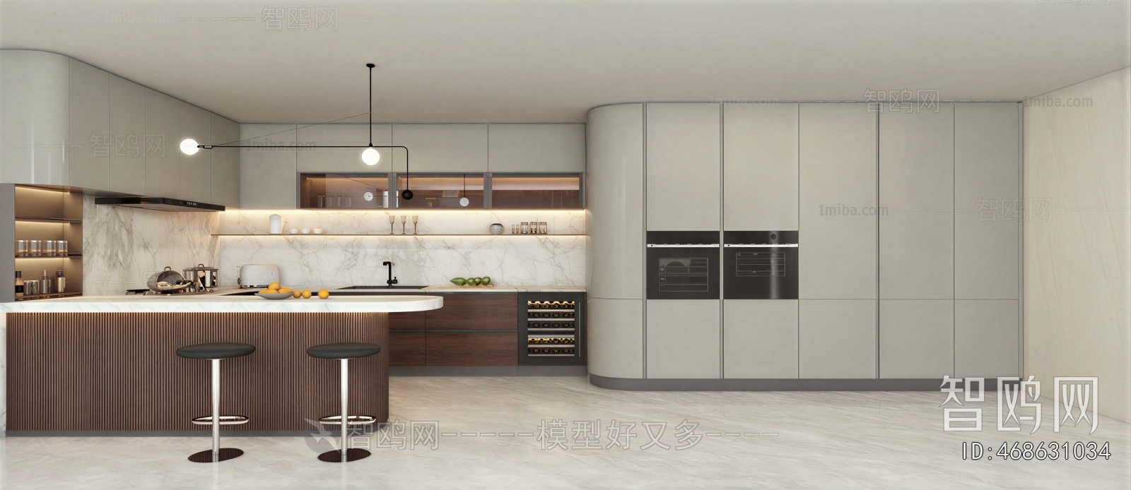 Modern The Kitchen