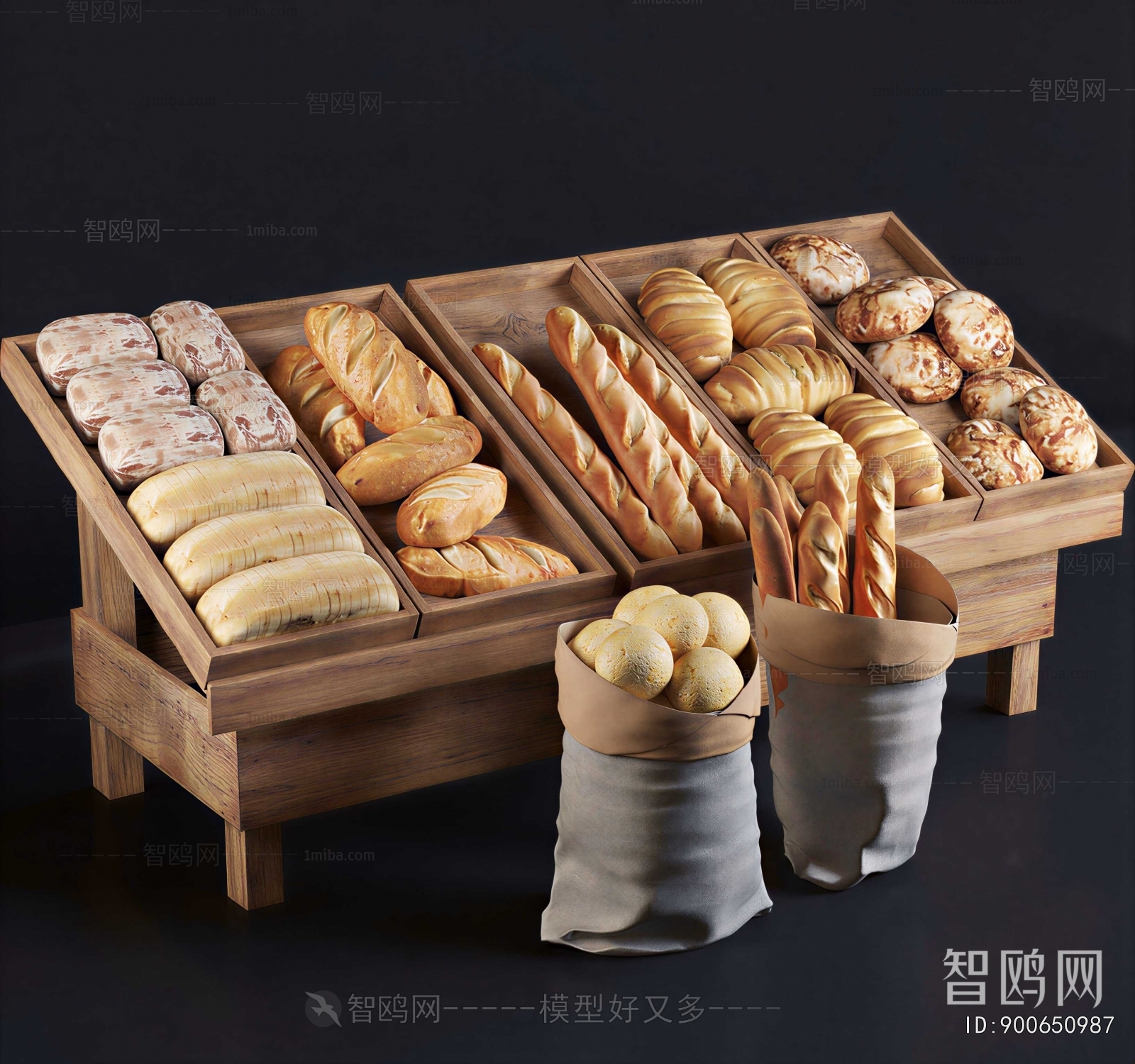 Modern Bread Cake