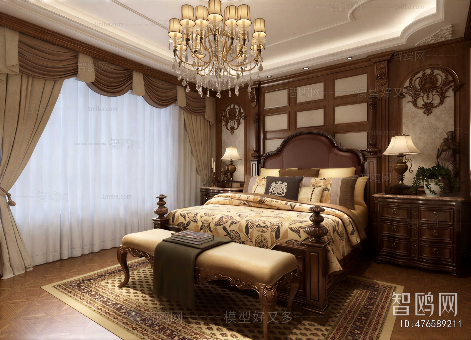 American Style Bedroom