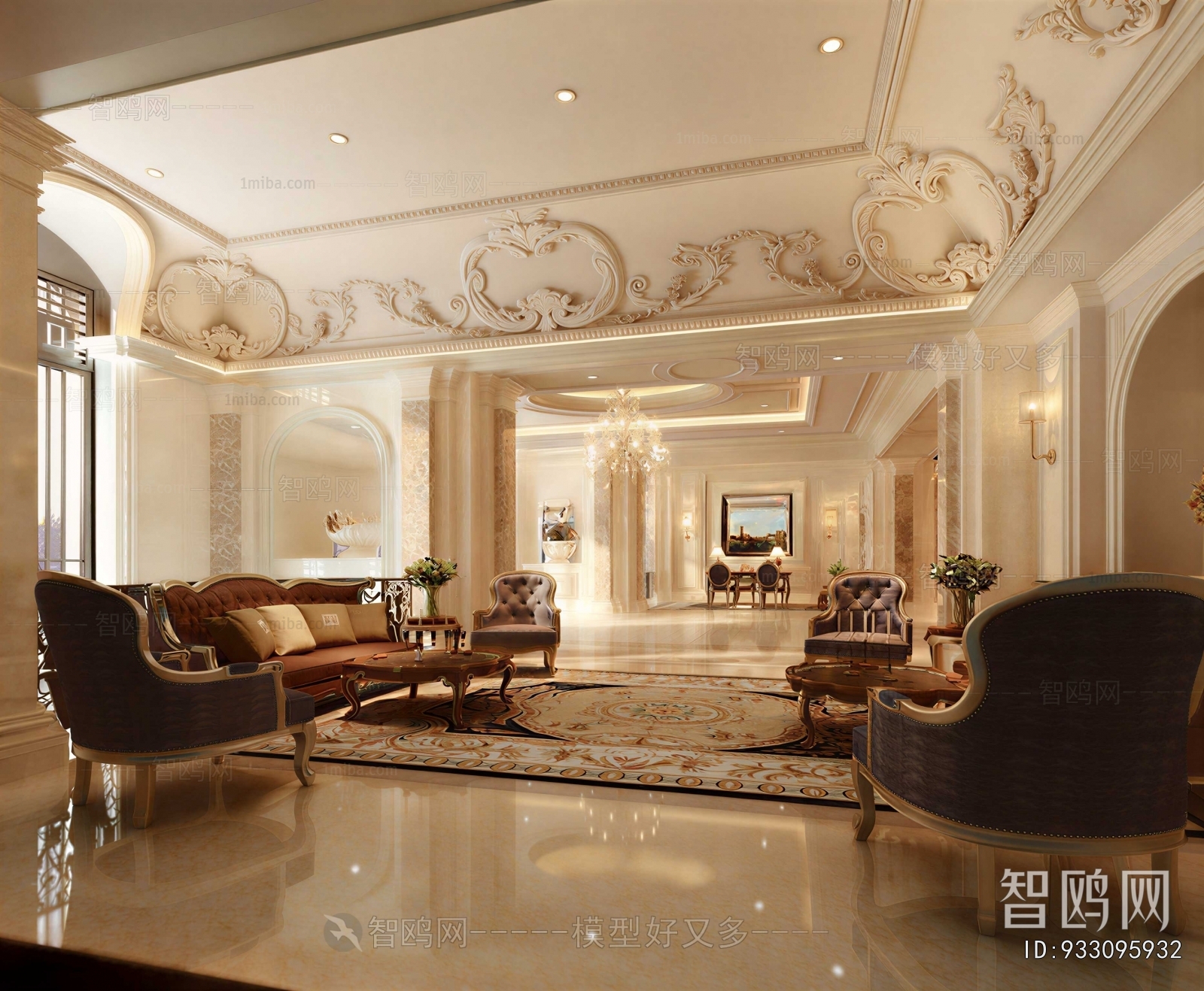 European Style A Living Room