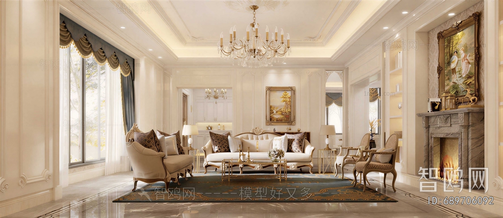 European Style A Living Room