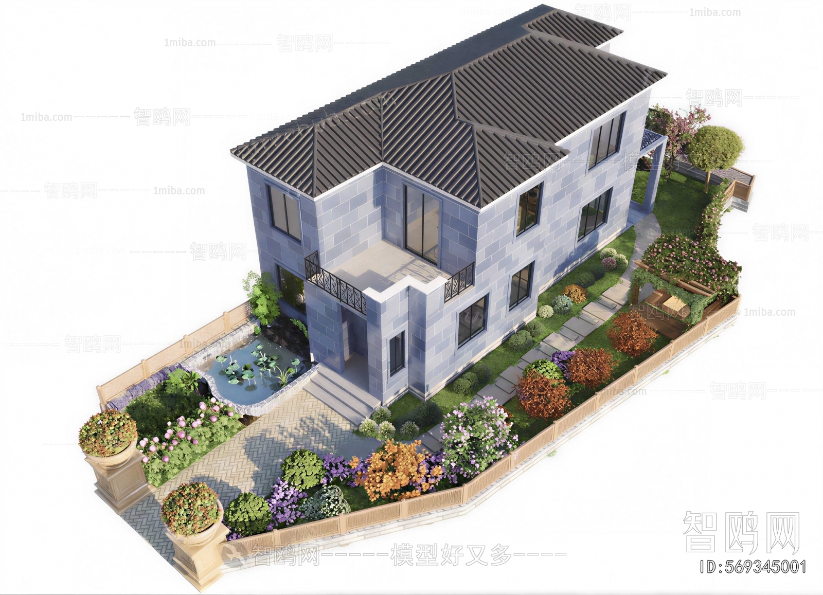 New Chinese Style Detached Villa