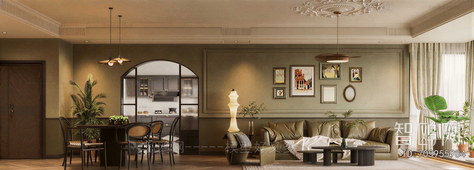 European Style A Living Room