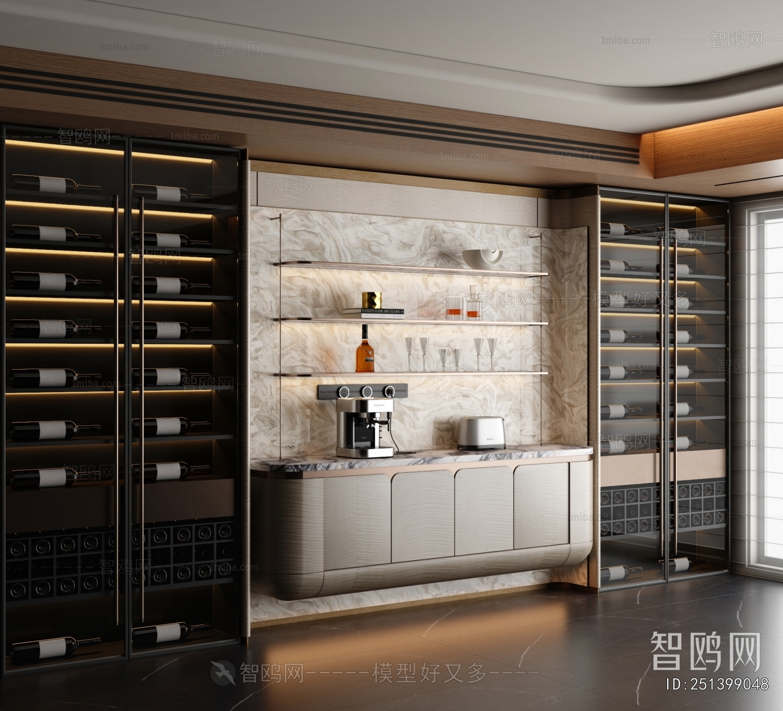 Modern Wine Cabinet