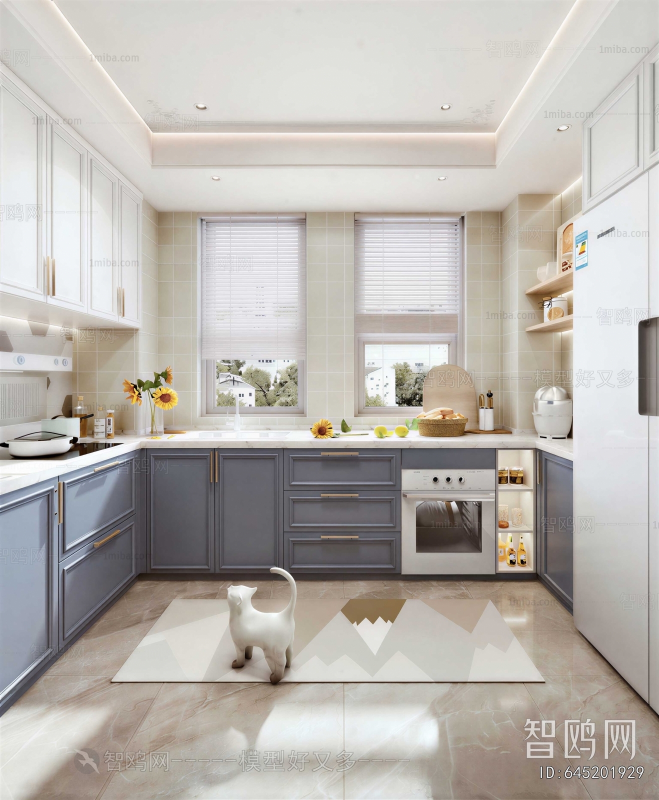 Modern The Kitchen