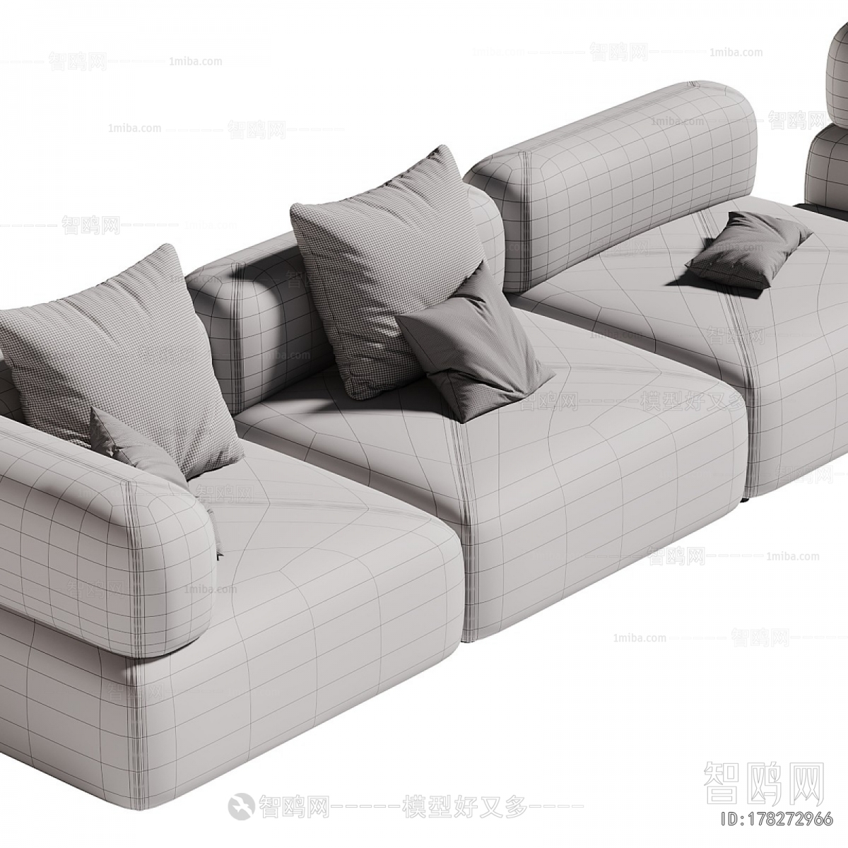 Modern Multi Person Sofa