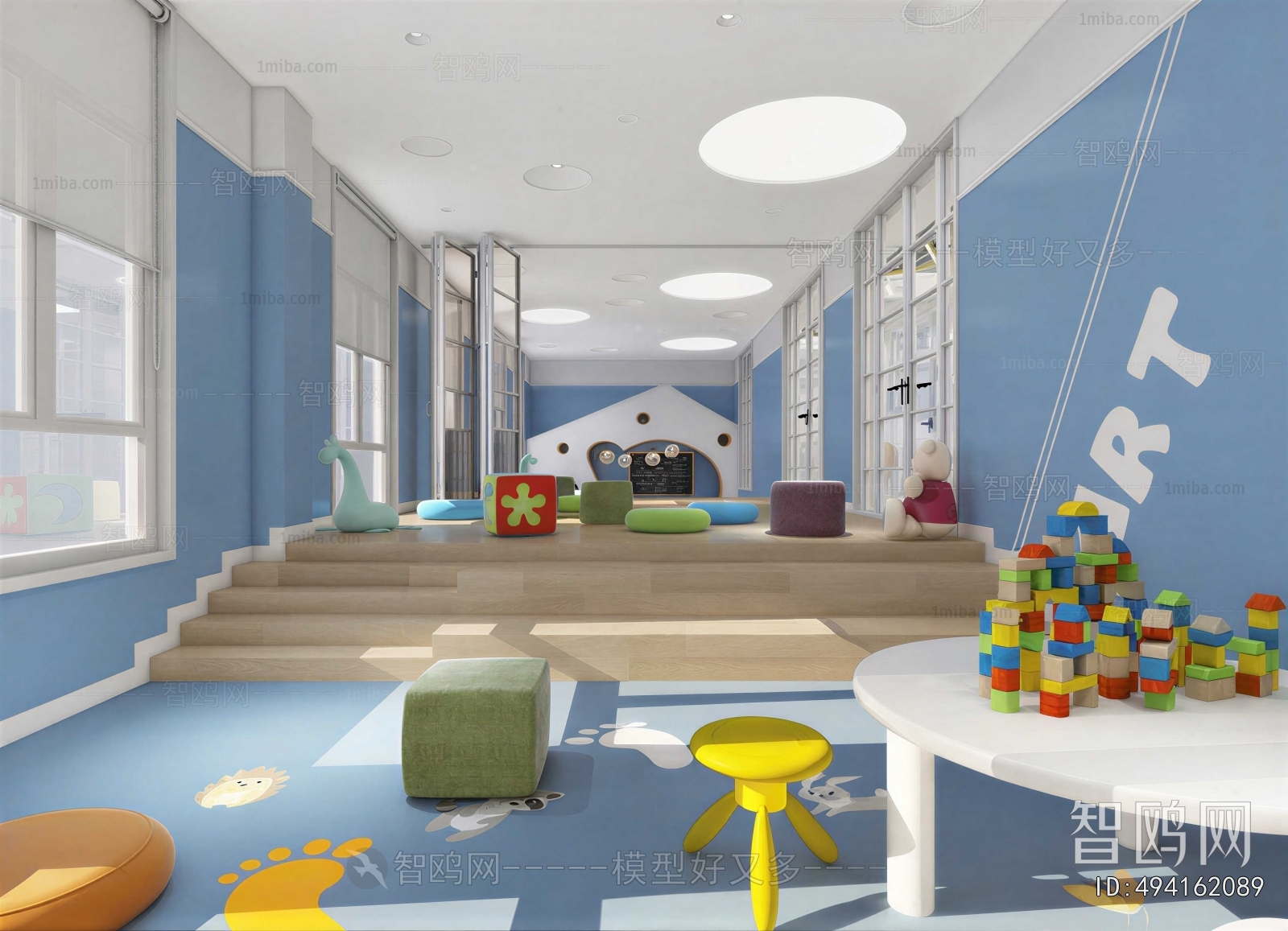 Modern Children's Playroom
