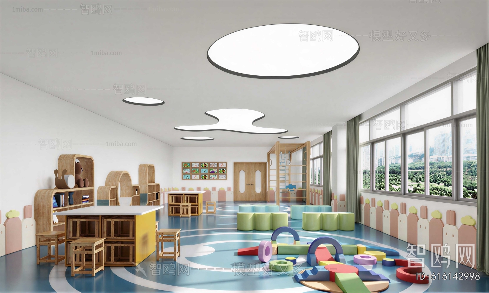 Modern Children's Playroom