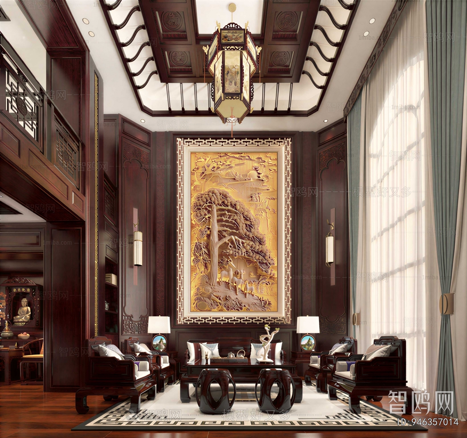 Chinese Style A Living Room