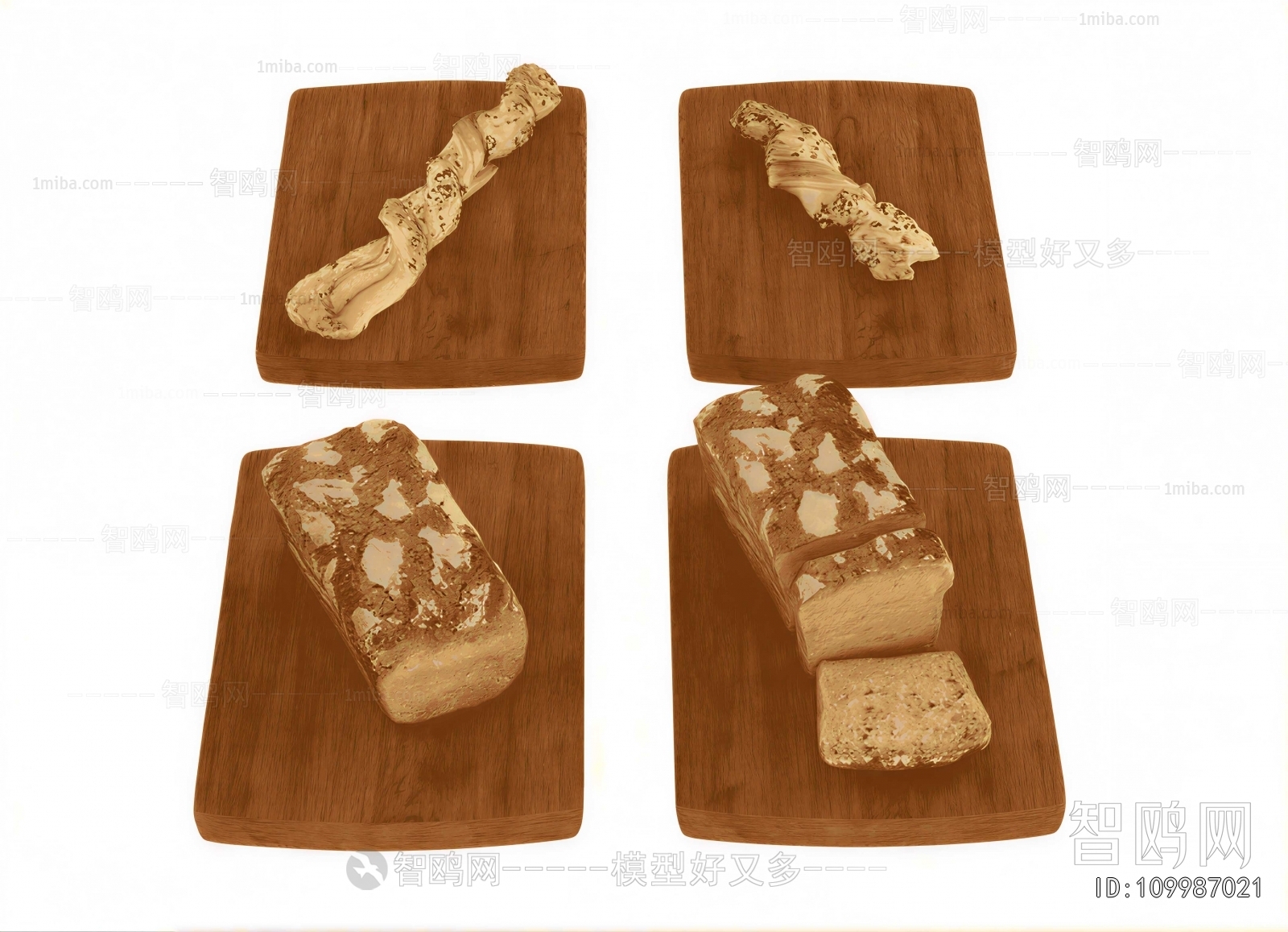 Modern Bread Cake