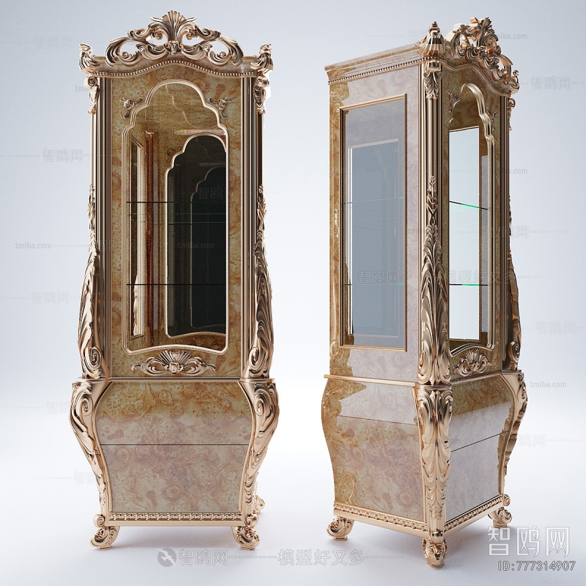 European Style Decorative Cabinet