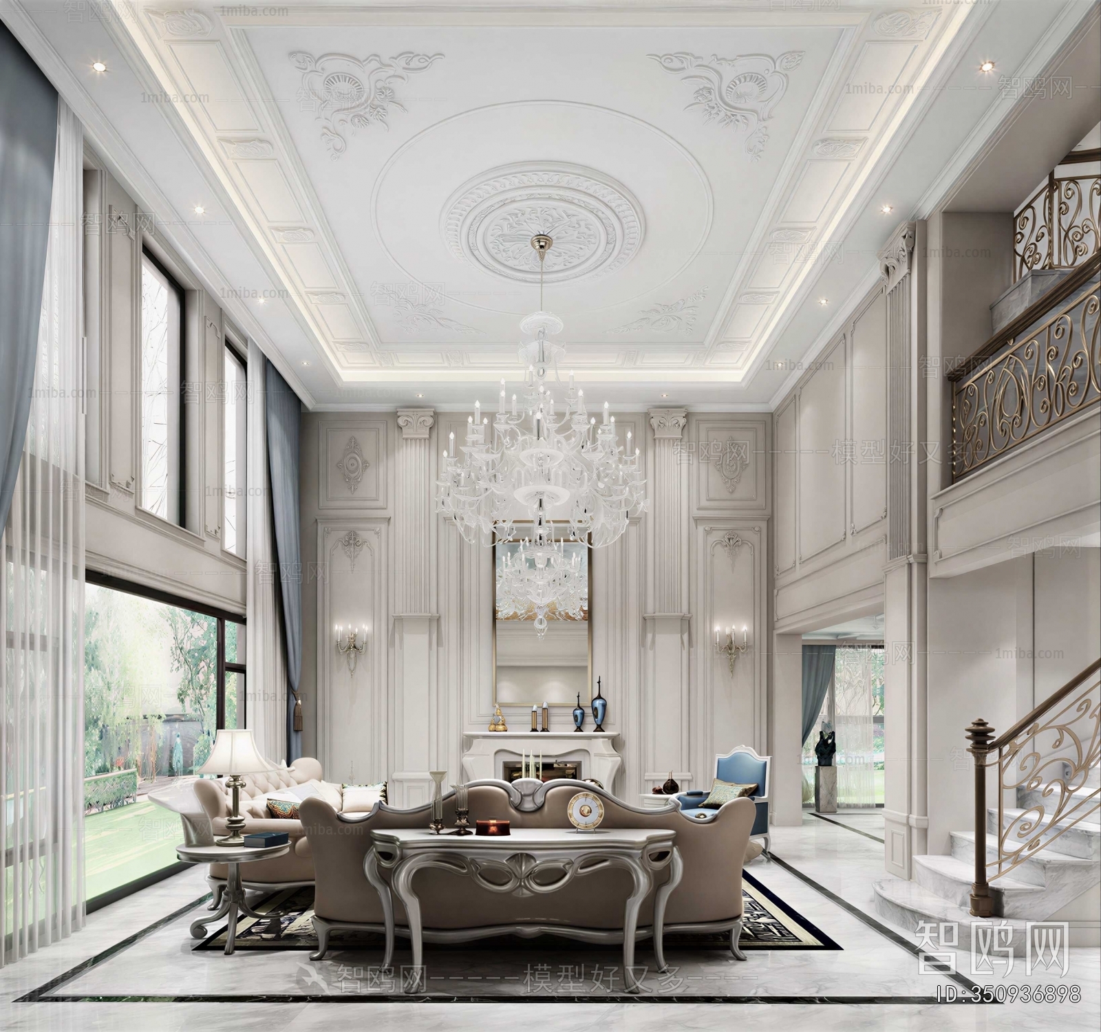 French Style A Living Room