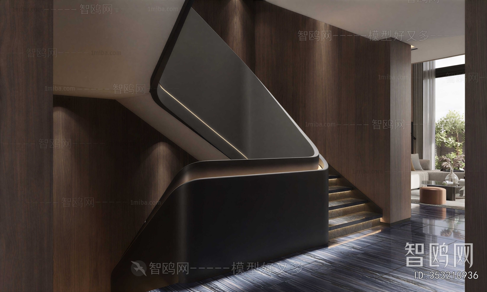 Modern Stairwell