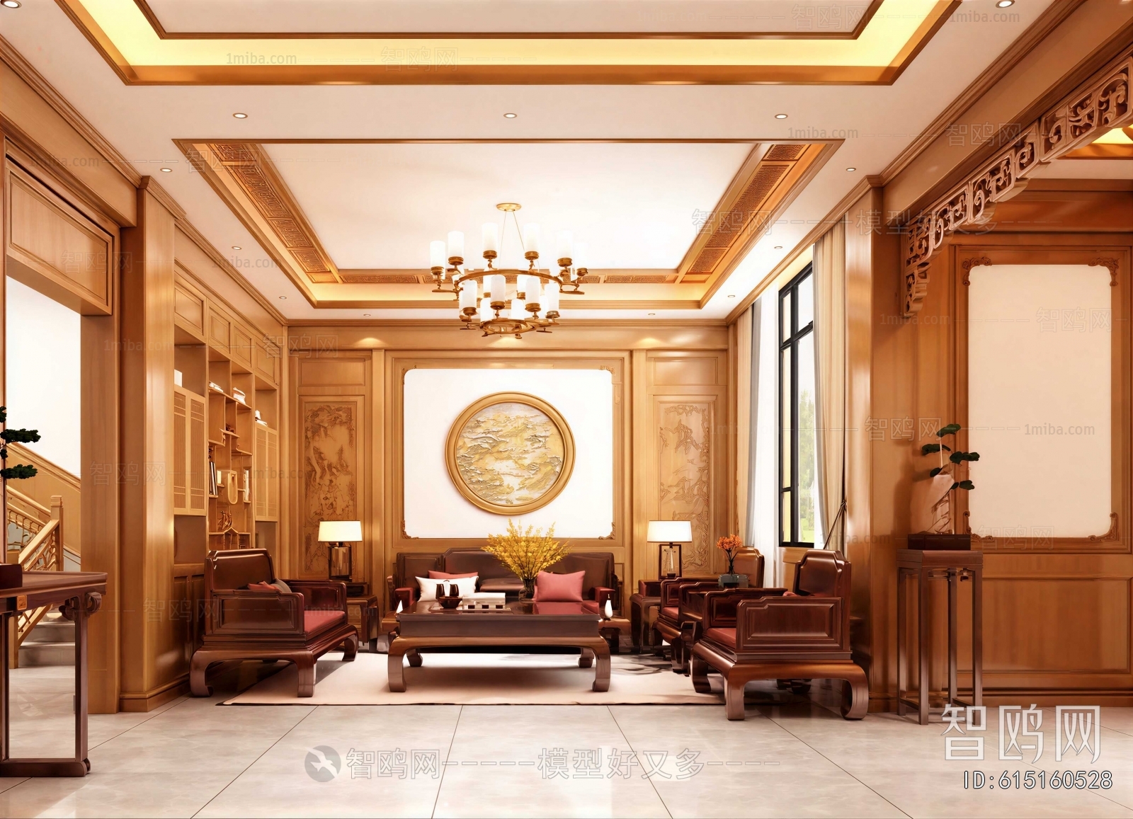 Chinese Style A Living Room