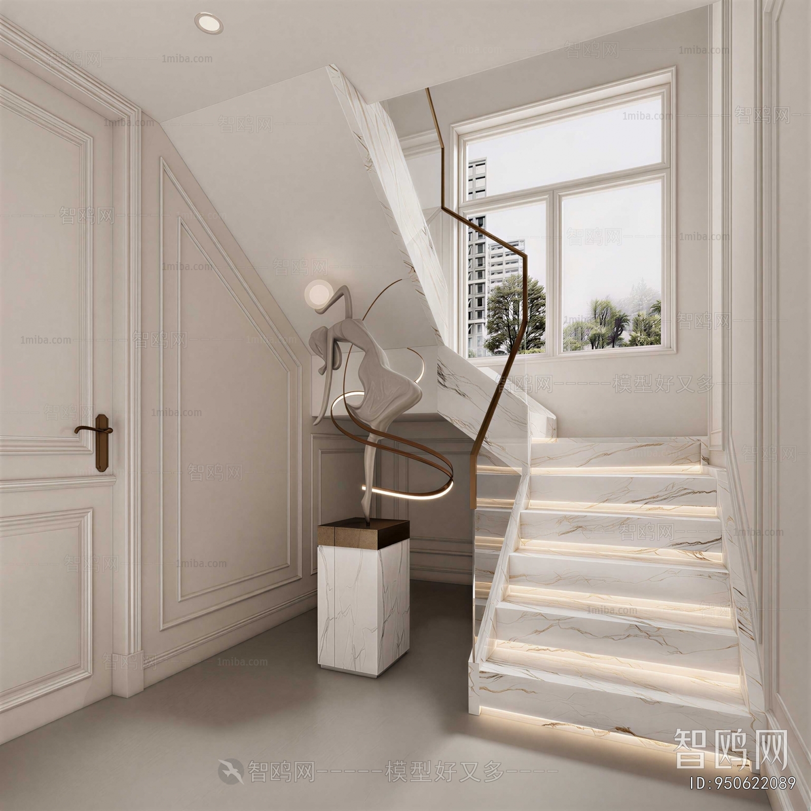 European Style Stairwell