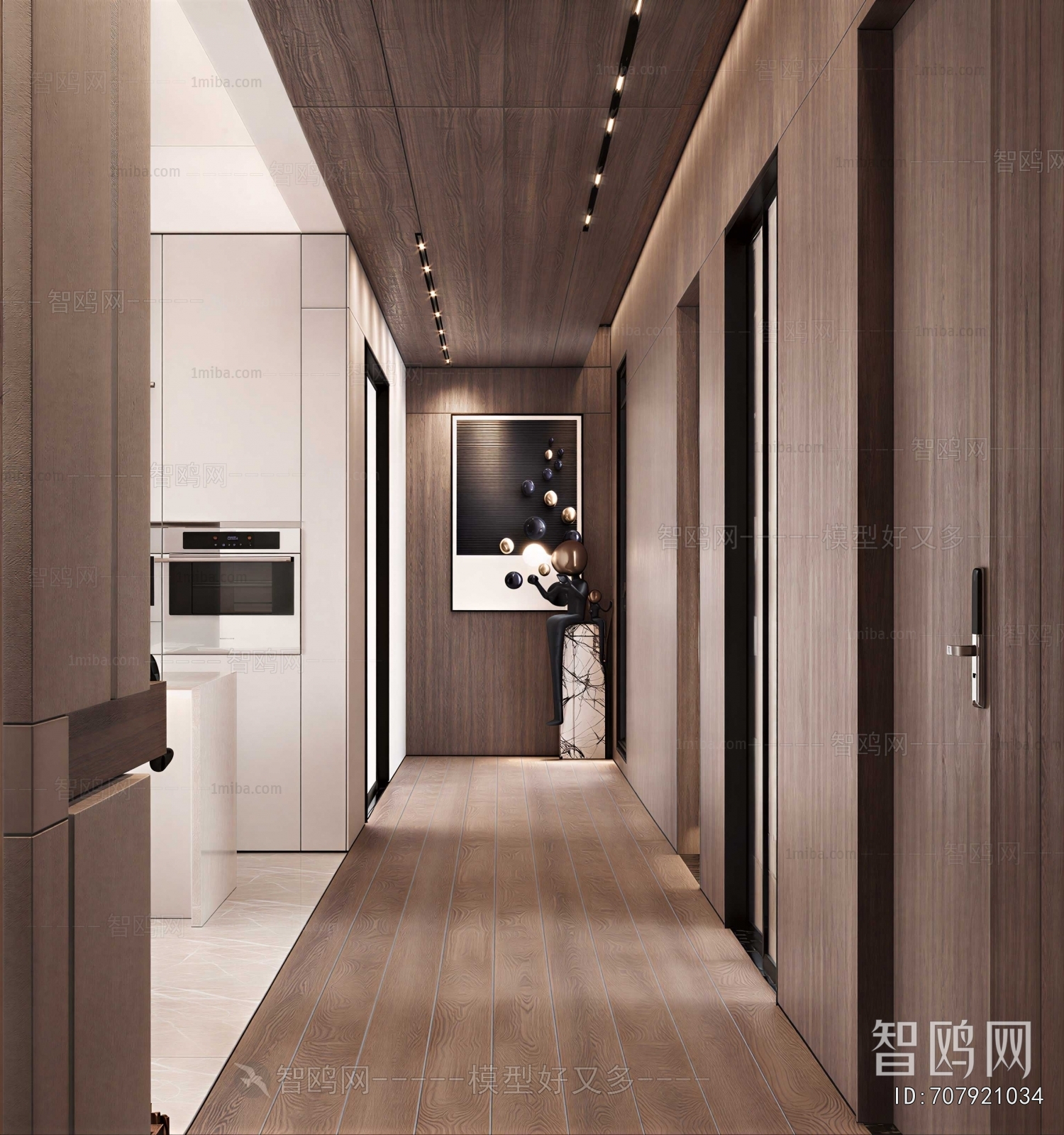 Modern Hallway