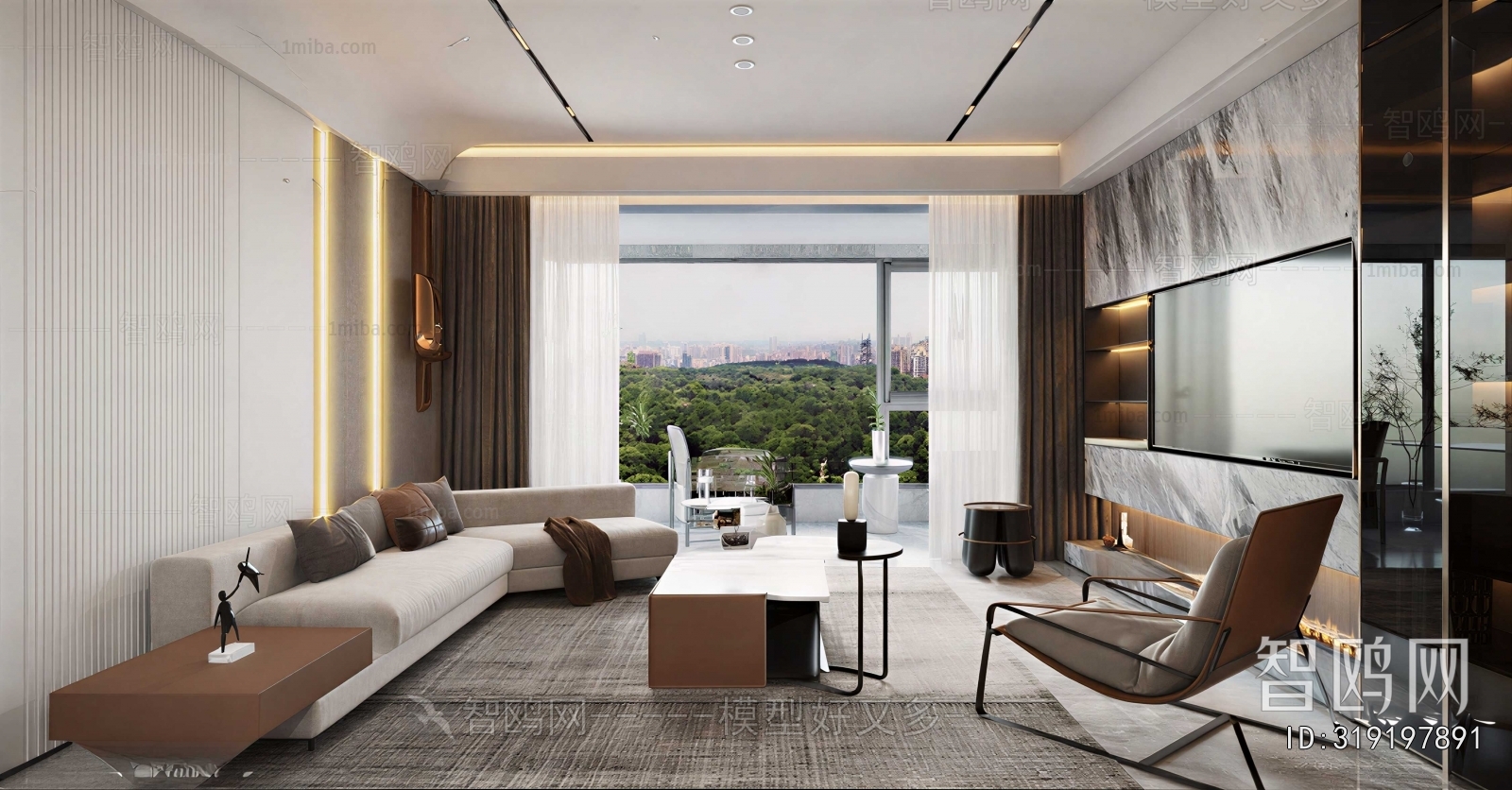 Modern A Living Room