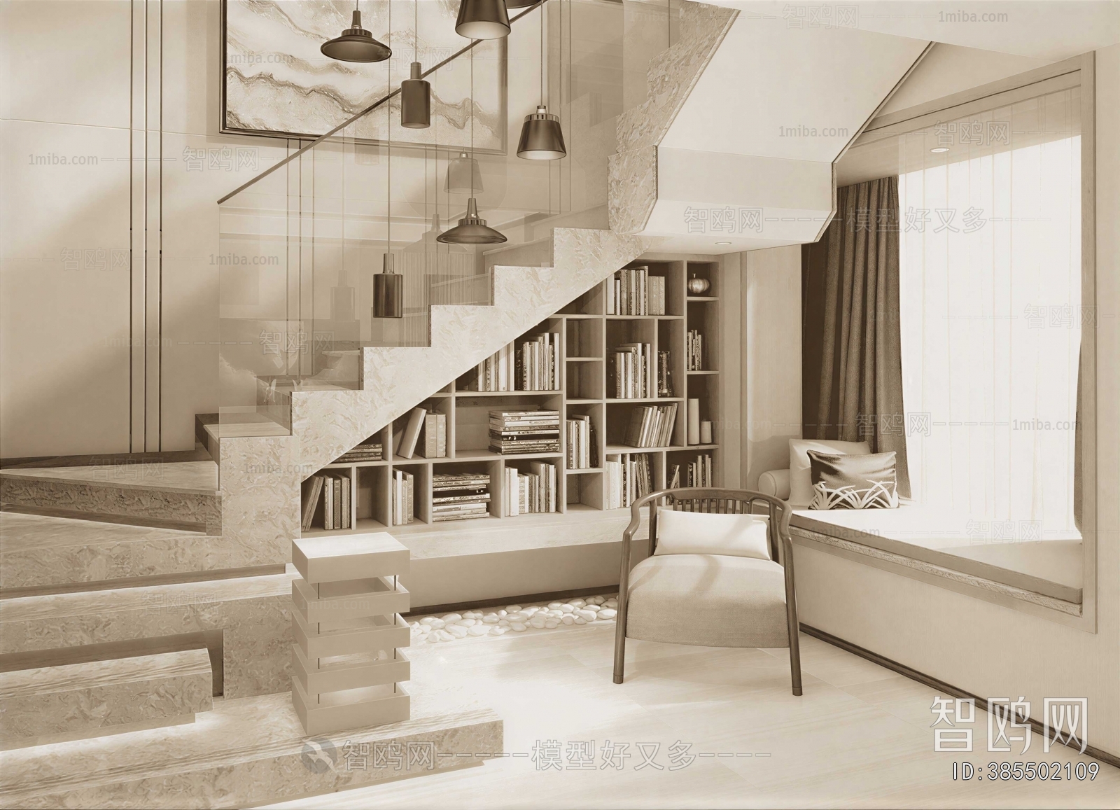 Modern Stairwell