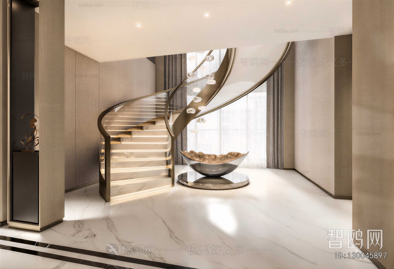 Modern Hallway