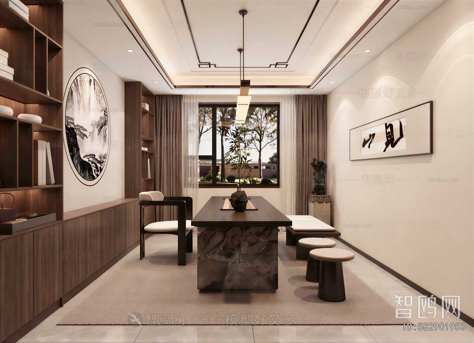 New Chinese Style Tea House
