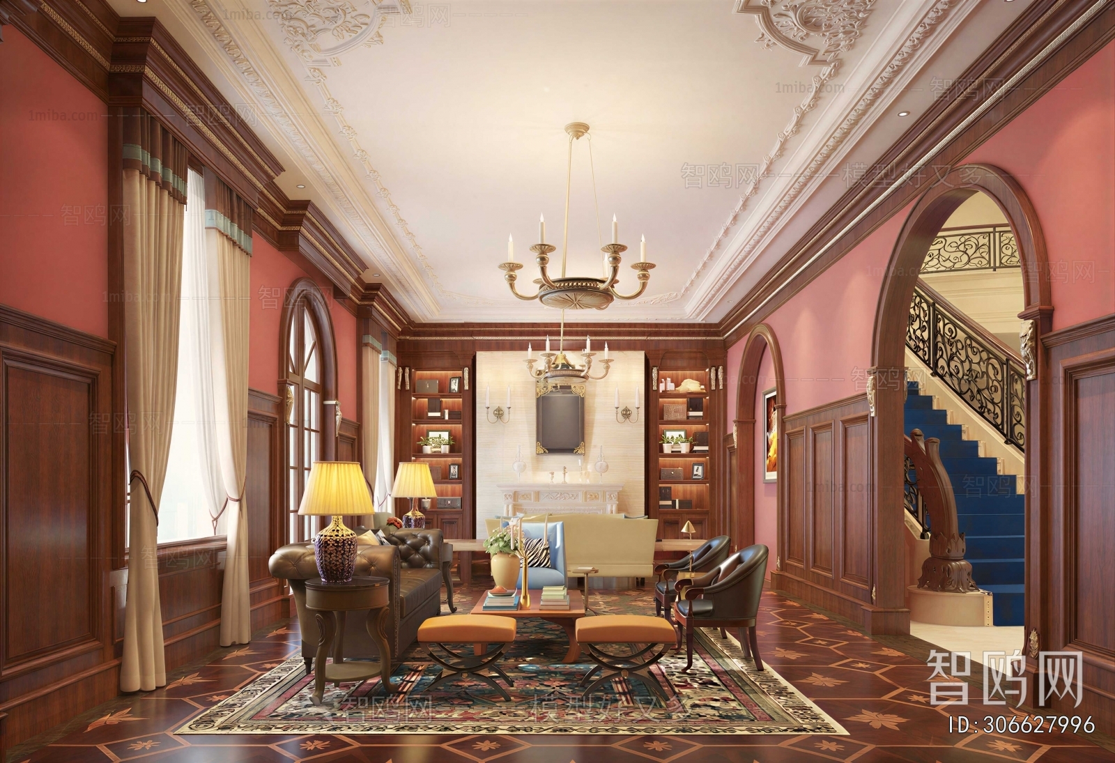European Style A Living Room